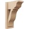 Ekena Millwork 8-in W x 14-in D x 22-in H Funston Trad Rough Cedar Woodgrain TimberThane Outlooker, Primed Tan OUTUR080X14X22FST04RCPR - alternate 1